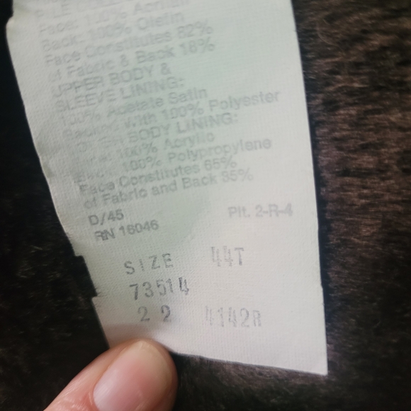 Sears Vintage Tan Trench Coat with Brown Faux Fur Collar - Picture 7 of 11